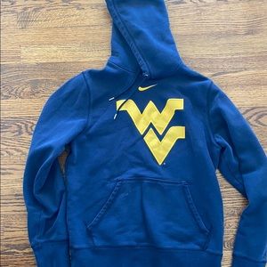 Men’s vintage West Virginia University hoodie